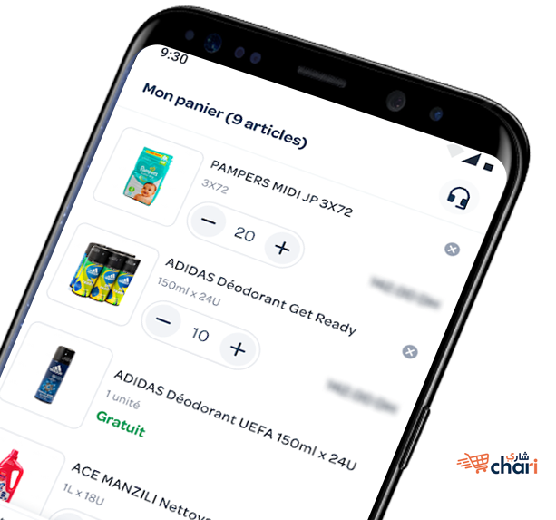 Chari eCommerce &mdash; Empowering Moroccan Retailers with Smart B2B Ordering ecommerce portfolio project by Dev Technosys